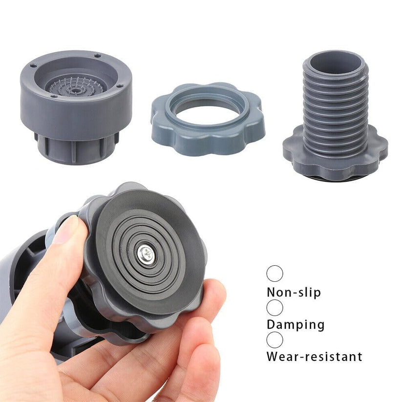 Ultra-Quiet Anti-Vibration Support Pads for Front & Top-Load Washing Machines